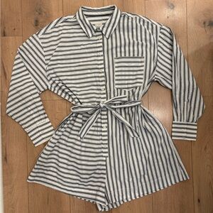 Maeve Bennet Buttondown Romper